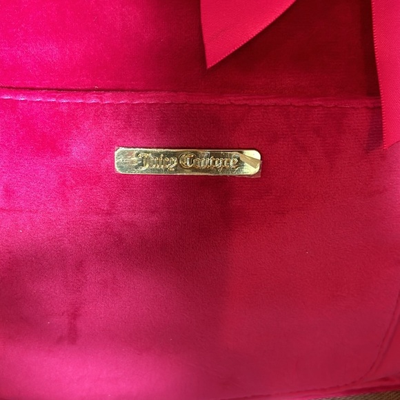 Juicy Couture PINK Velvet Backpack Shoulder bag - Picture 7 of 10